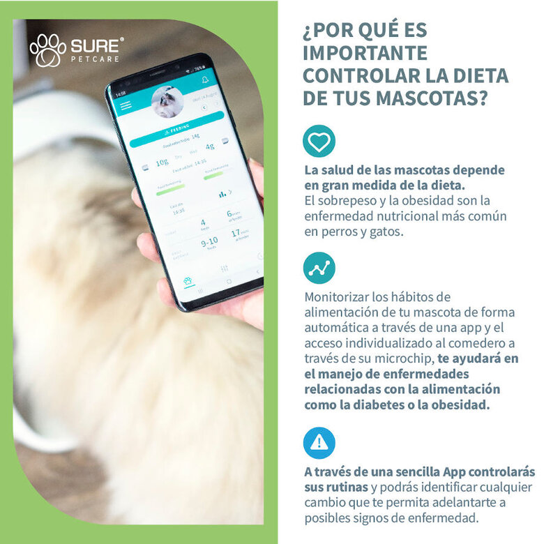 Sure Petcare Surefeed Comedero Automático con Microchip Connect para perros y gatos,  Imagen numero 3 Sure Petcare Surefeed Comedero Automático con Microchip Connect para perros y gatos, , large Imagen numero 3
