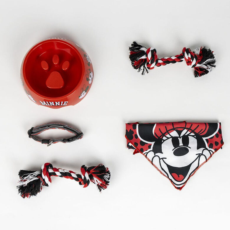 Disney Minnie Mouse Set Regalo de Bienvenida para perros thumbnail