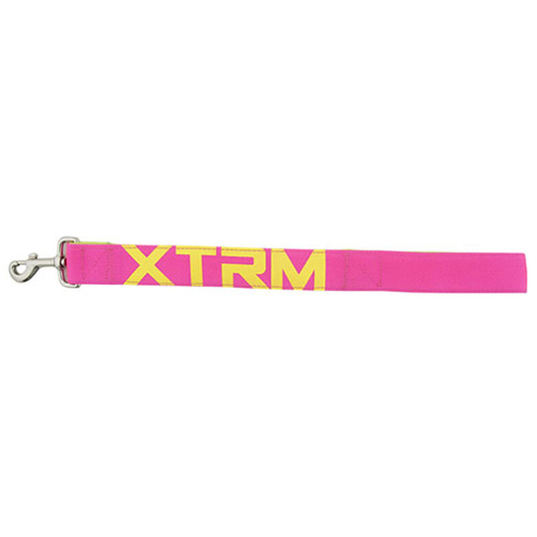 X-TRM Neon Flash Correa Corta Fucsia para perros