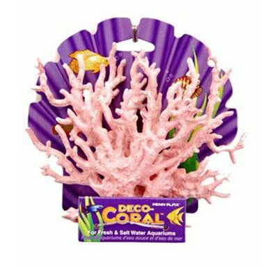 Penn Plax coral rosa para acuarios