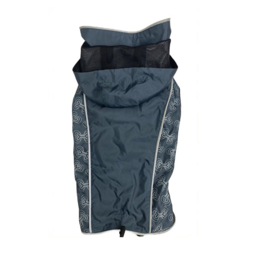 Outech Chubasquero con Estampado de Huesos para perros, , large Imagen numero 1