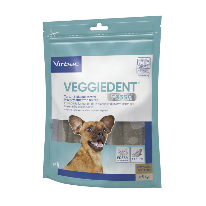 Virbac Snacks Dentales VeggieDent Fresh para perros Toy, , large image number null