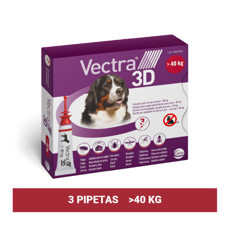 Vectra 3D Pipetas Antiparasitarias para perros thumbnail