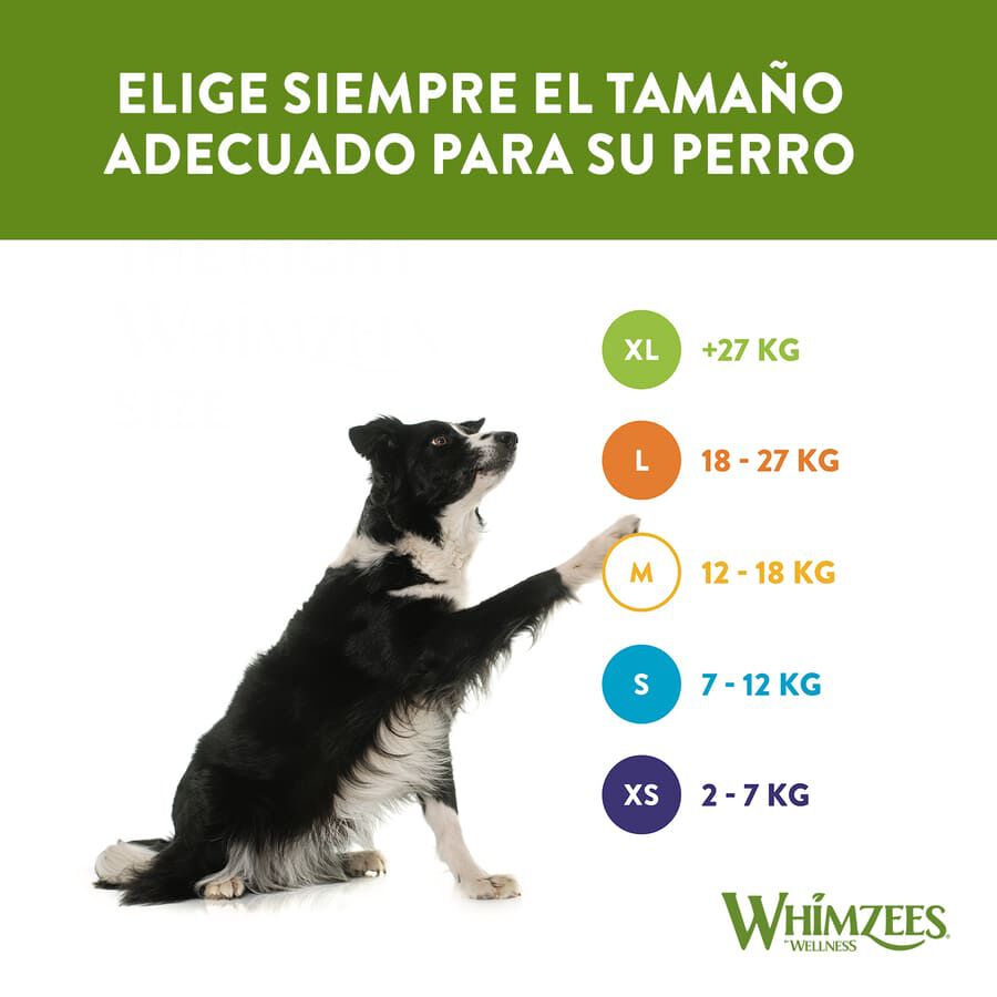 Whimzees Snacks Dentales Cocodrilo para perros de razas pequeñas thumbnail