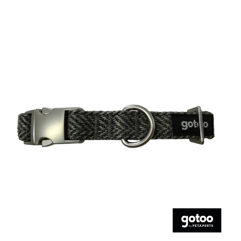 Gotoo Collar espiga gris para perros thumbnail