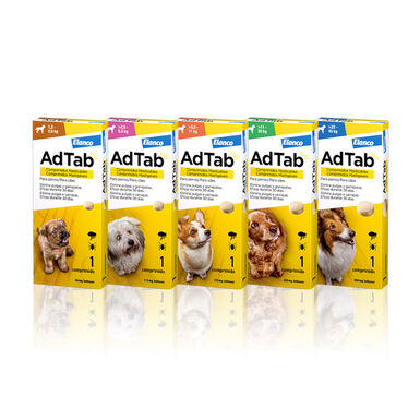 AdTab Comprimidos Masticables Antiparasitarios para perros