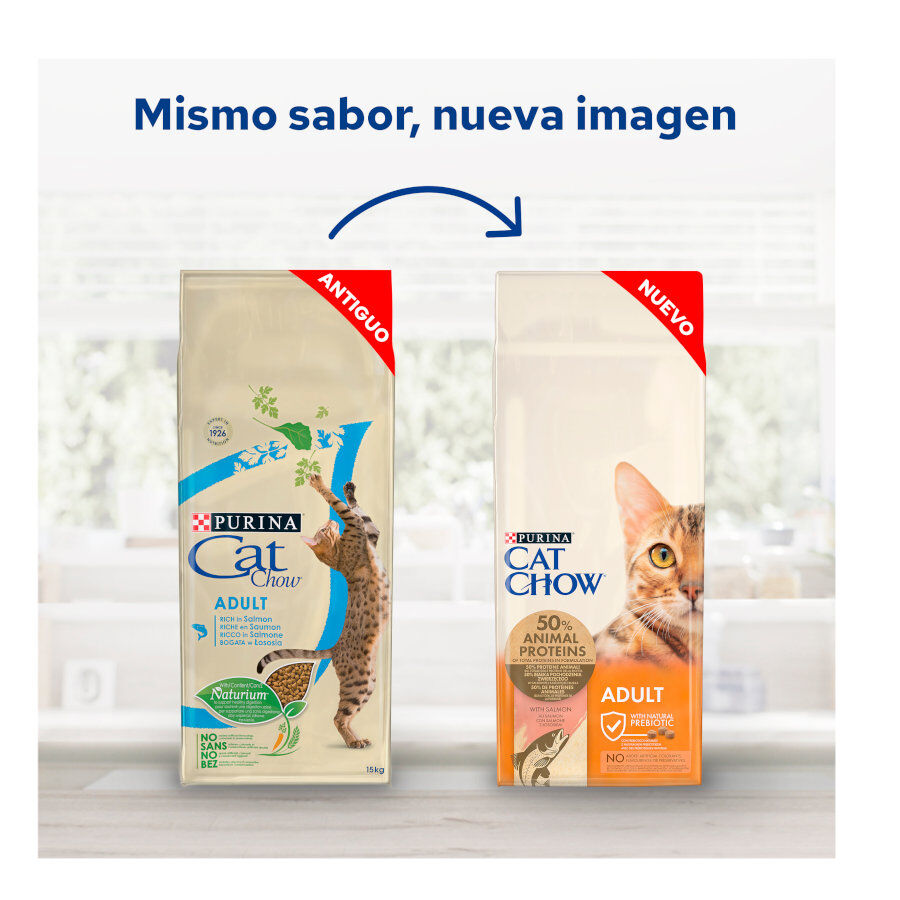 Cat Chow Adult Salmón Pienso para gatos thumbnail
