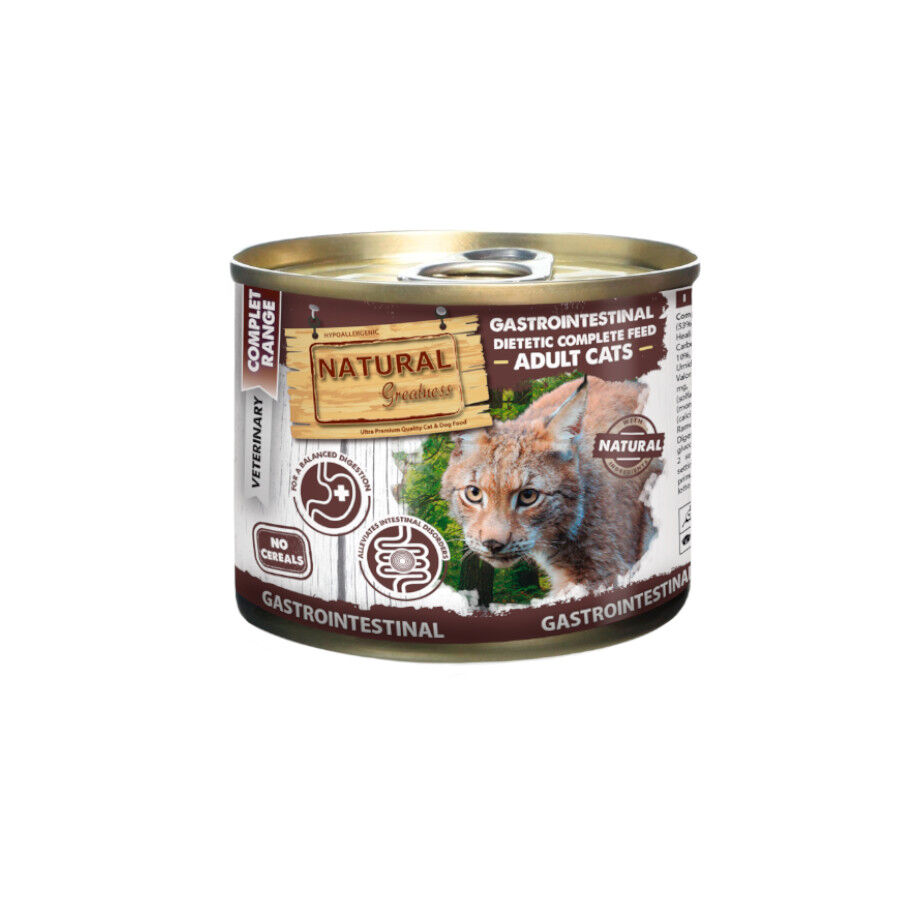 Natural Greatness Gastrointestinal Pavo Comida Húmeda para gatosPreguntar a ChatGPT