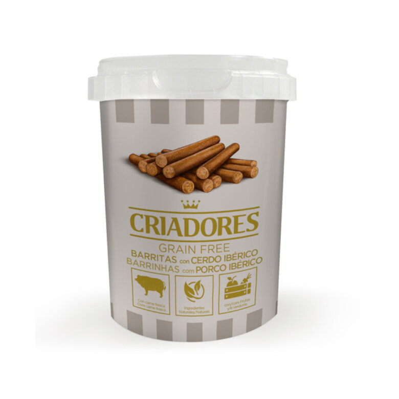 Criadores Barritas Grain Free Cerdo Ibérico para perros, , large image number null