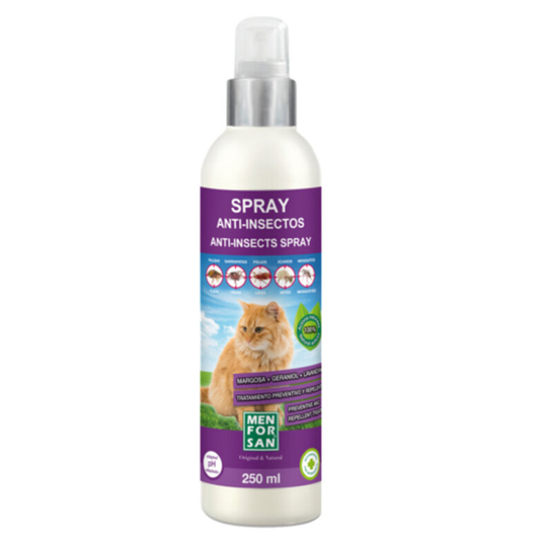 Menforsan spray para gatos repelente de insectos image number null