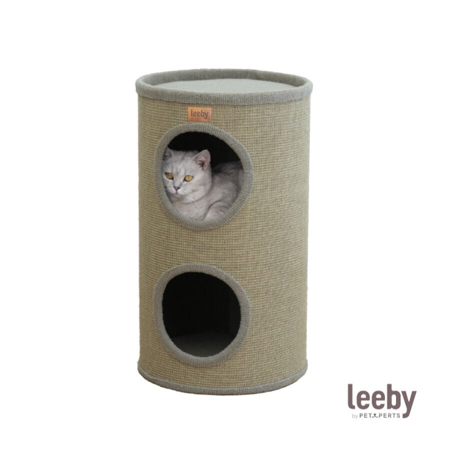 Leeby BonBon barril rascador con cama nido para gatos, , large Imagen numero 2