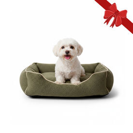 Wonder Christmas Cama Navideña Marrón para perros,  Wonder Christmas Cama Navideña Marrón para perros