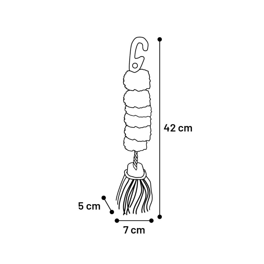 Flamingo Dibbes Mezcla juguete para roedores, , large Imagen numero 3