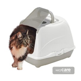 Nice Care Arenero Mega Flip Large Verde para gatos