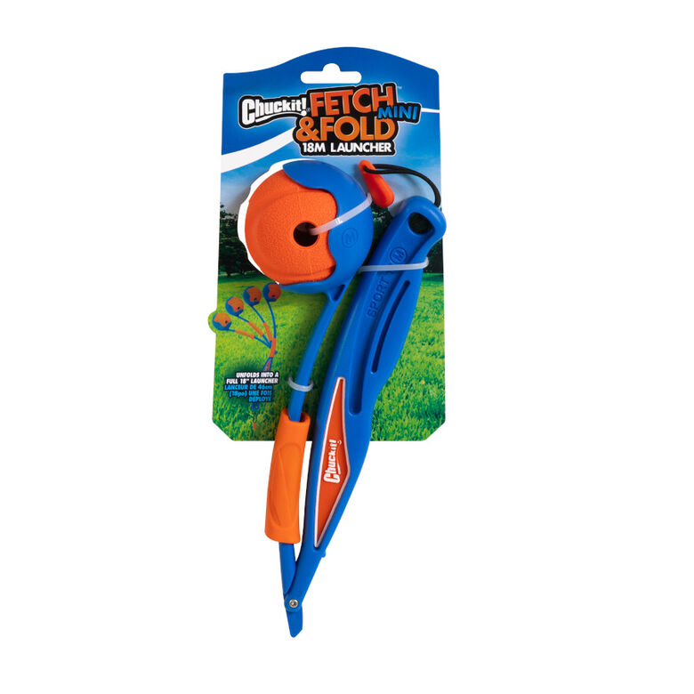 Chuckit! Fetch &amp; Fold Lanza Pelotas Mini para perros thumbnail