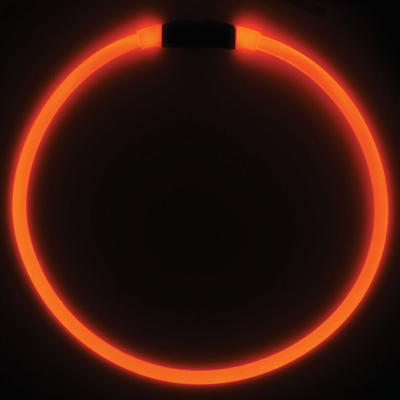 Nite Ize NiteHowl Collar de Seguridad Led Naranja para perros thumbnail