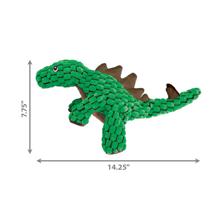 Kong Dynos Stegosaurus Verde Peluche para perros thumbnail
