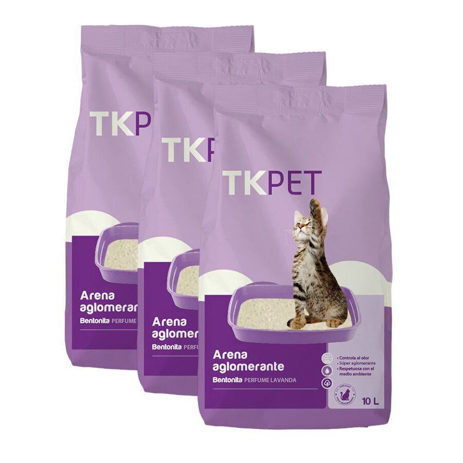 TK-Pet Arena Aglomerante Bentonita y Lavanda para gatos