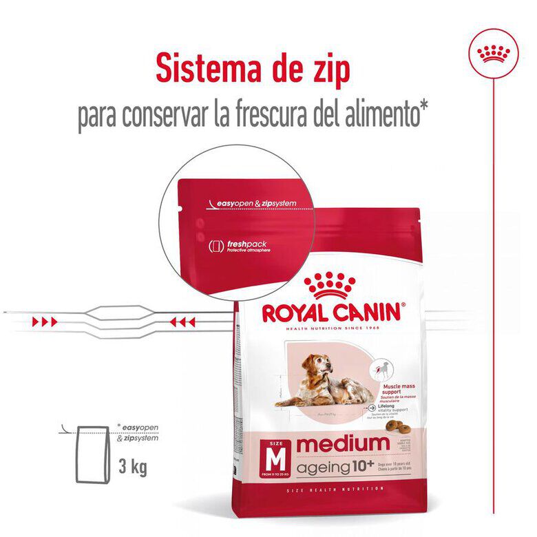 Royal Canin Medium 10+ Ageing pienso para perros thumbnail