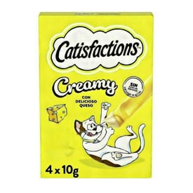 Catisfactions Creamy Queso Snack cremoso para gatos