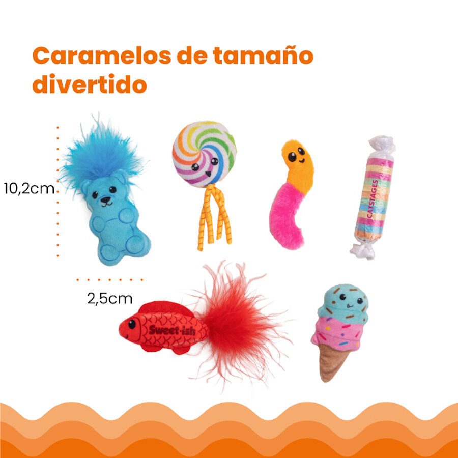 Catstages Sweet Treats Peluches Surtidos para gatos thumbnail