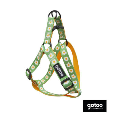 Gotoo  Arnés estampado verde para perro