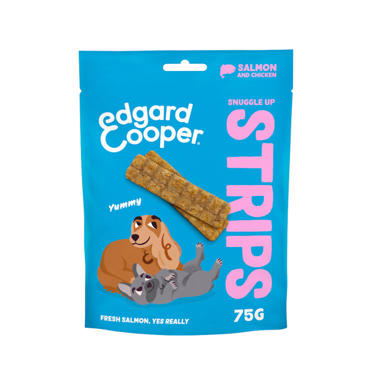 Edgard &amp; Cooper Tiras de Salmón y Pollo para perros thumbnail