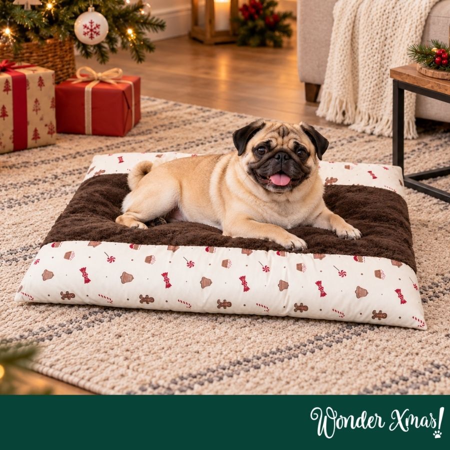 Wonder Christmas Coj&iacute;n Caramelo para perros, , large Imagen numero 2
