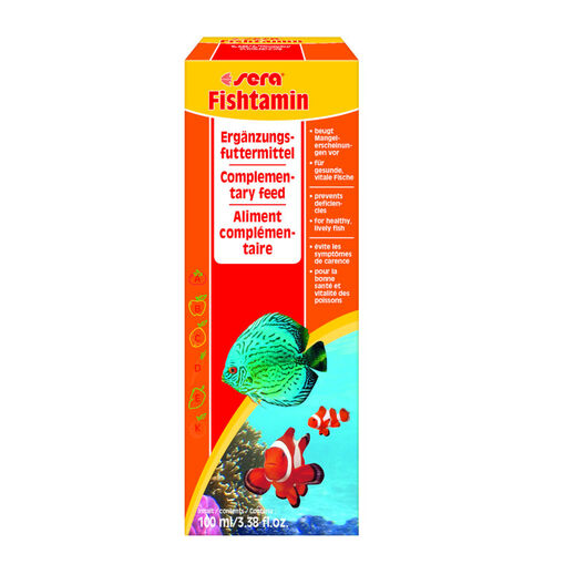 Sera Fishtamin vitaminas para peces image number null