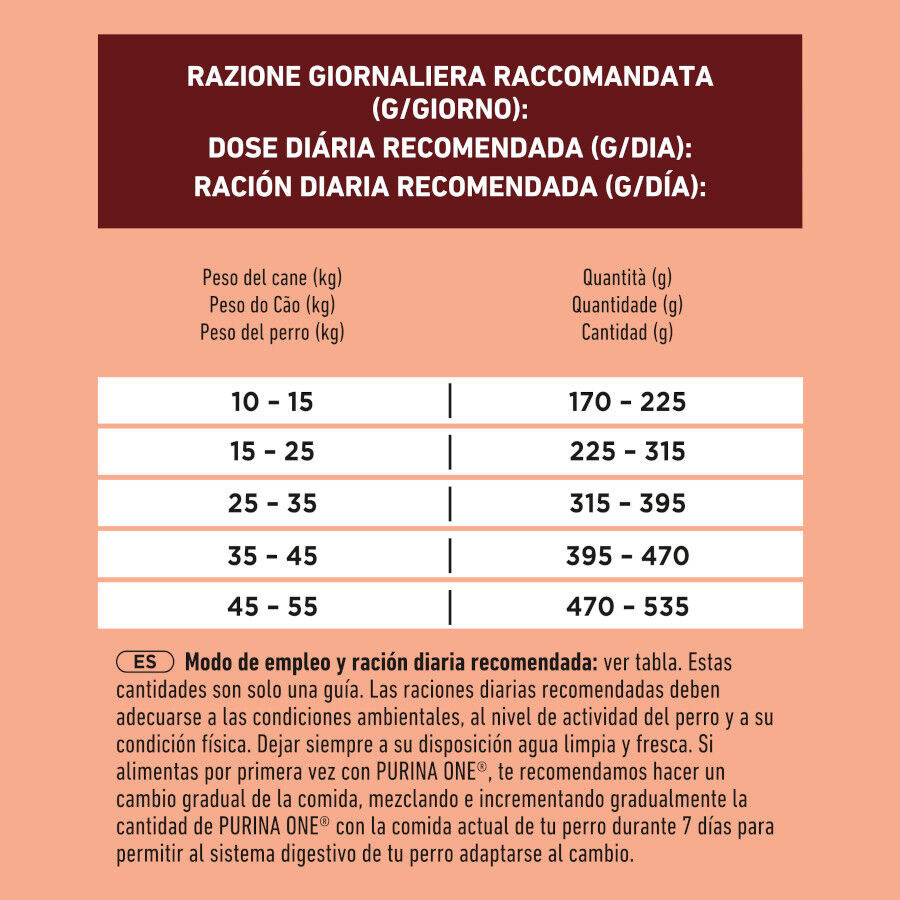 2,5 kg Purina One Delicate Pienso Salm&oacute;n para perros, , large Imagen numero 3