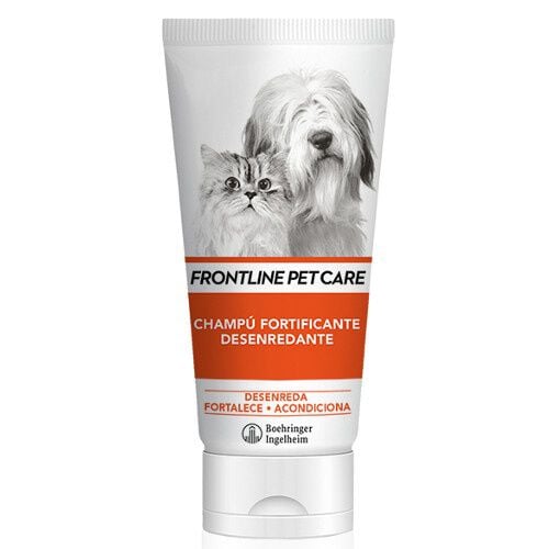 Frontline pelo largo champ&uacute; para mascotas Imagen numero 1