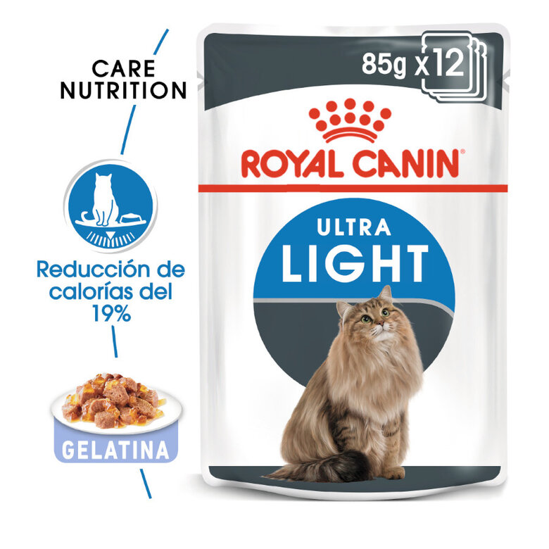 Royal Canin Ultra Light gelatina sobre para gatos, , large image number null
