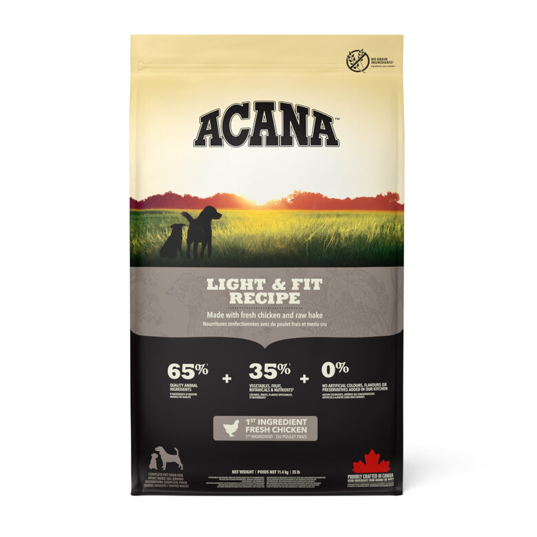 11.4 kg Acana Adult Light y Fit pienso para perros,  Imagen numero 1 11.4 kg Acana Adult Light y Fit pienso para perros, , large Imagen numero 1