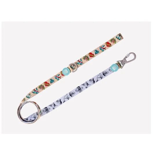 Dukier Correa Estampado Tattoo para perros, , large Imagen numero 1