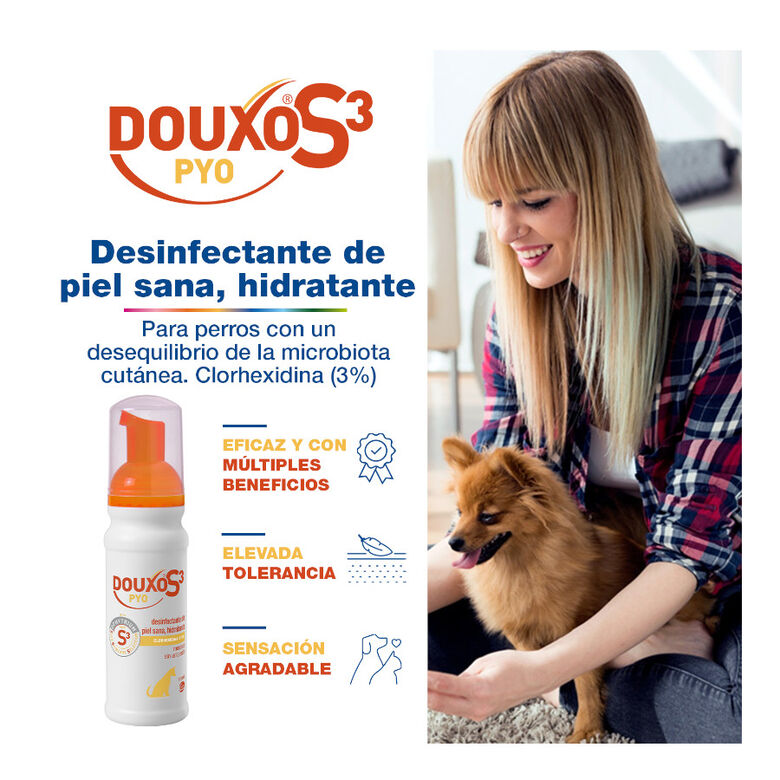 Douxo S3 Pyo Espuma Desinfectante para perros y gatos thumbnail