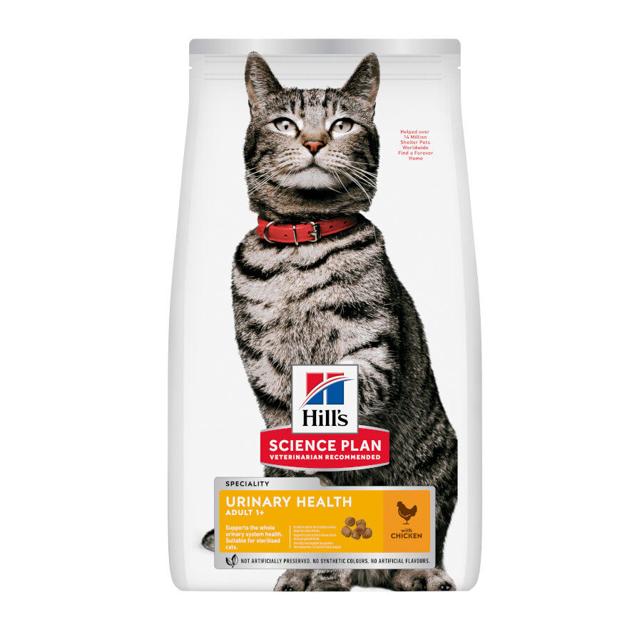 1.5 kg Hill's Urinary Pollo pienso para gatos, , large Imagen numero 1