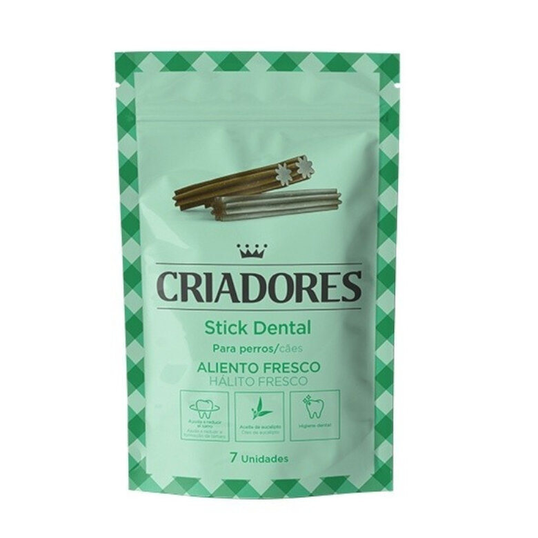 Criadores Snacks Dentales Aliento Fresco para perros, , large image number null