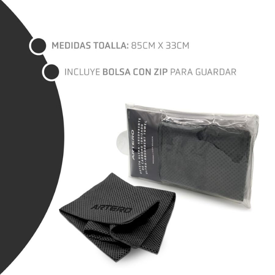 Artero Samba Bayeta Carbono toalla para perros, , large Imagen numero 5