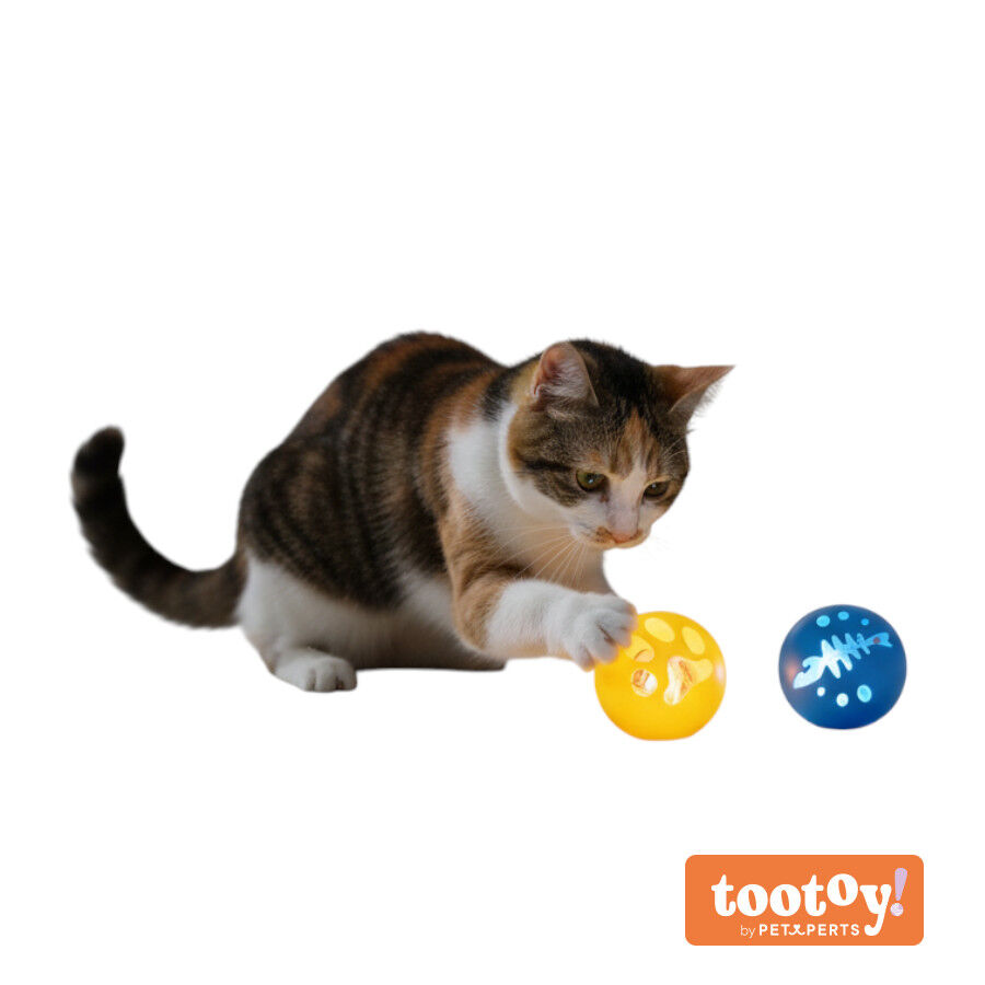 Tootoy! Pelotas Interactivas con Luces LED para gatos, , large Imagen numero 10