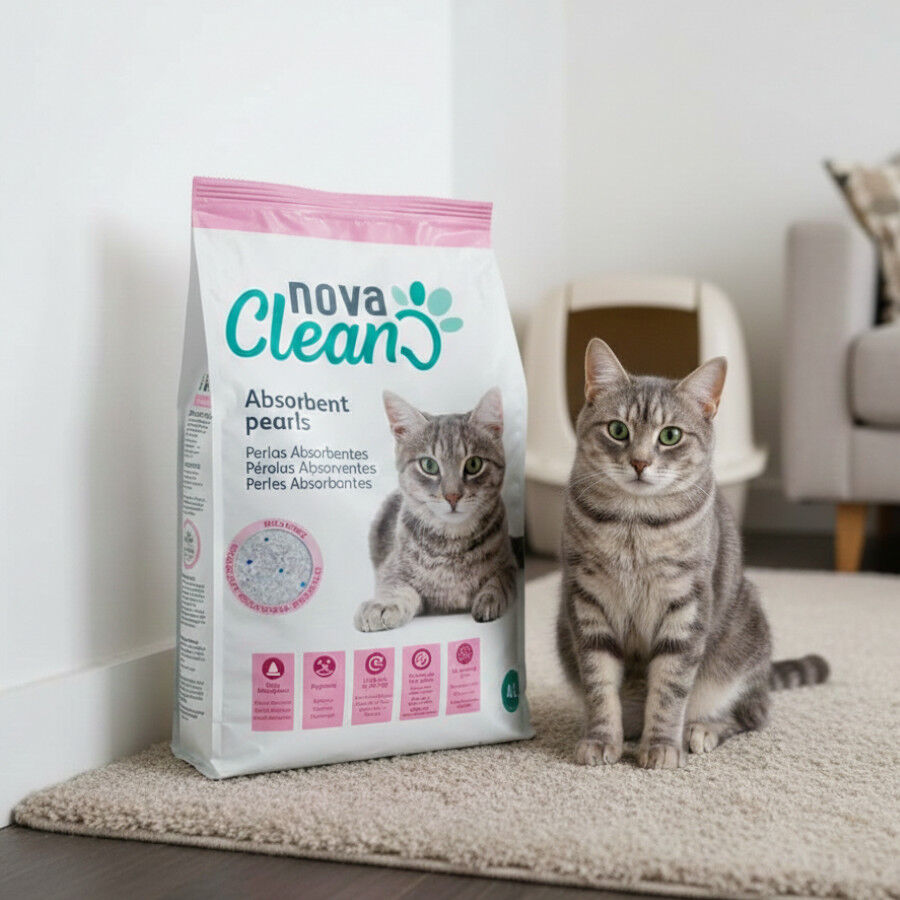 16 L Nova Clean Perlas Absorbentes para gatos, , large Imagen numero 2