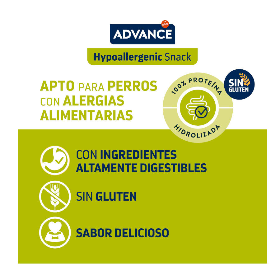 Advance hypoallergenic snack top
