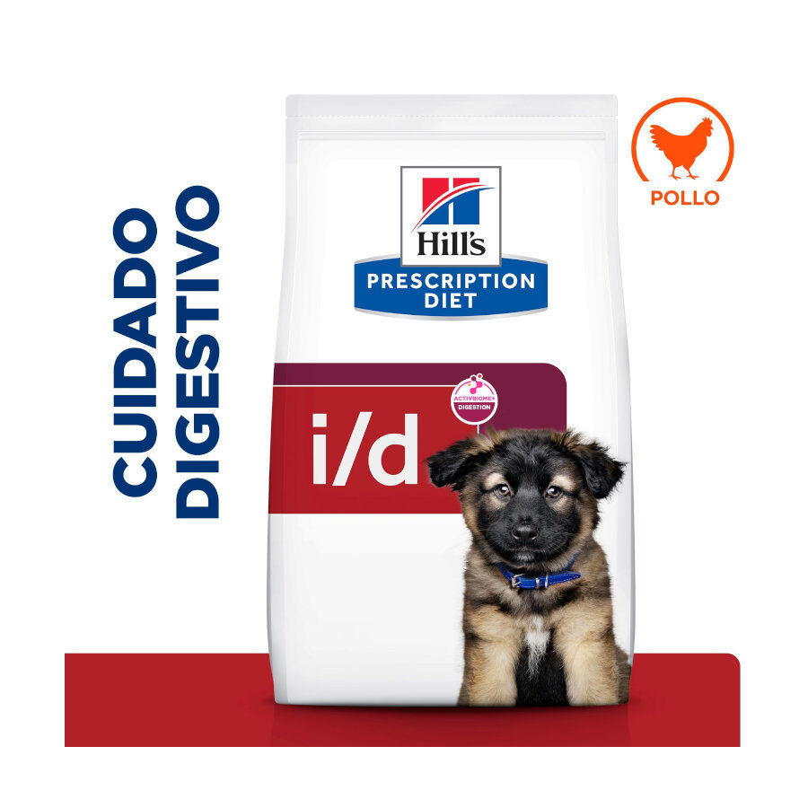 Hill&#039;s Prescription Diet I/D Digestive Care Puppy Pienso Seco Pollo para perros thumbnail
