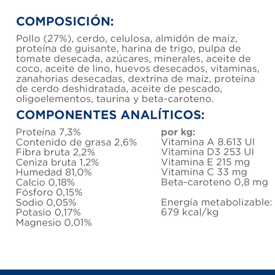 12 sobres x 85 g Hill's Prescription Diet Metabolic Feline pouches para gato , , large Imagen numero 4