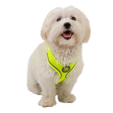 TK-Pet Soft Arnés Reflectante Amarillo para perros  