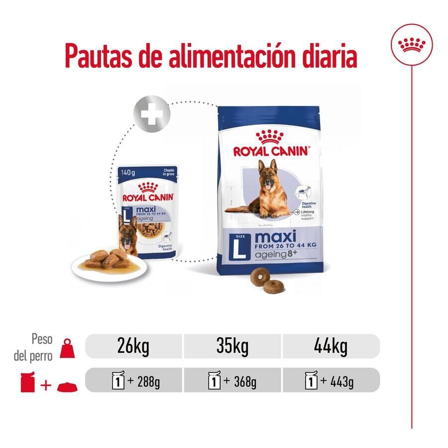 Royal Canin Maxi Ageing sobre en salsa para perros thumbnail