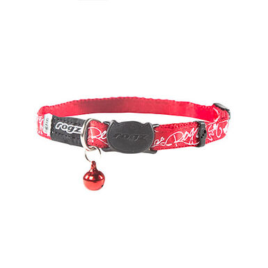 Rogz Silkycat Collar Rojo para gatos