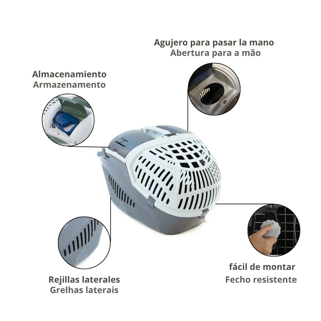 Outech Neila Transport&iacute;n especial coche para perros y gatos, , large Imagen numero 5