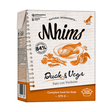 Mhims Pato y Verduras bricks para perros