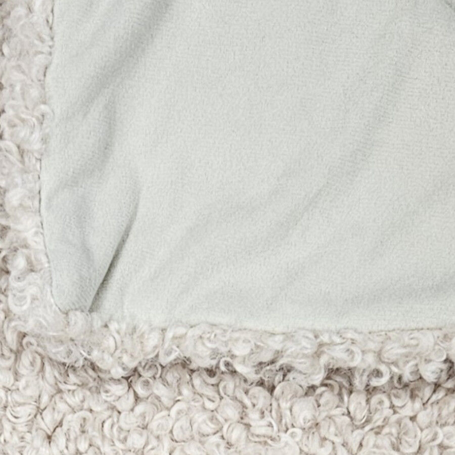 Leeby manta borreguito beige para cachorros thumbnail