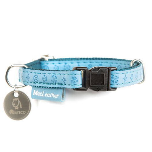MacLeather Classic collar para perros azul image number null
